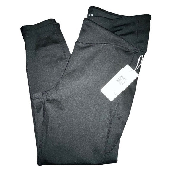Pants - BSP 7/8 V-shape cross waist 7/8 length leggings NWT